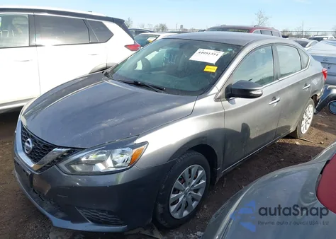 2017 Nissan Sentra S из США, поврежденный, VIN 3N1AB7AP1HY327062